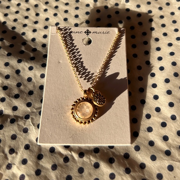 Jane Marie Gold and Silver Pendant Necklace - Picture 5 of 5